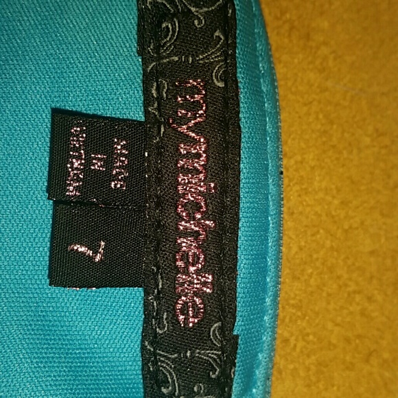 DAZZLING TEAL DRESS - Picture 3 of 4